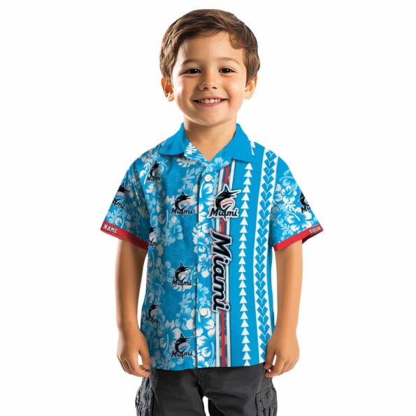 custom-miami-marlins-hibiscus-arrows-blue-white-hawaiian-shirt-top-rated custom miami marlins hibiscus arrows blue white hawaiian shirt top rated