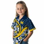 custom-michigan-wolverines-floral-wave-blue-white-hawaiian-shirt-best-selling