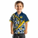 custom-michigan-wolverines-floral-wave-blue-white-hawaiian-shirt-best-selling
