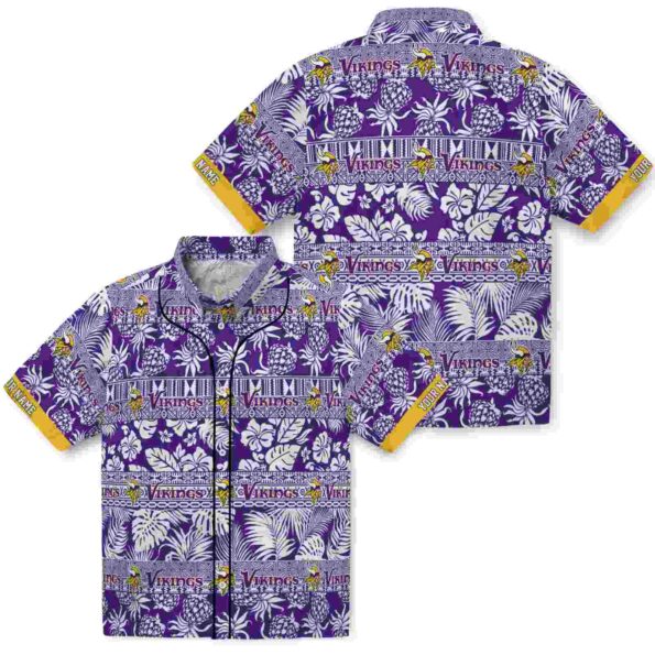 custom-minnesota-vikings-tribal-stripes-purple-white-hawaiian-shirt-high-quality custom minnesota vikings tribal stripes purple white hawaiian shirt high quality