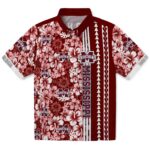 Mississippi State Bulldogs Hawaiian Shirt - Custom Hibiscus Arrows Maroon White 1 custom-mississippi-state-bulldogs-hibiscus-arrows-maroon-white-hawaiian-shirt-best-selling