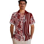 custom-mississippi-state-bulldogs-hibiscus-arrows-maroon-white-hawaiian-shirt-best-selling