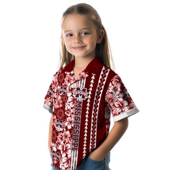 custom-mississippi-state-bulldogs-hibiscus-arrows-maroon-white-hawaiian-shirt-premium-grade custom mississippi state bulldogs hibiscus arrows maroon white hawaiian shirt premium grade