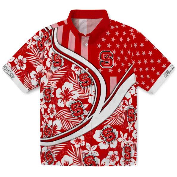 custom-nc-state-wolfpack-floral-wave-red-white-hawaiian-shirt-best-selling custom nc state wolfpack floral wave red white hawaiian shirt best selling