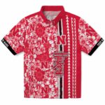 Nebraska Cornhuskers Hawaiian Shirt - Custom Hibiscus Arrows Red White 1 custom-nebraska-cornhuskers-hibiscus-arrows-red-white-hawaiian-shirt-best-selling