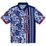 New York Giants Hawaiian Shirt - Custom Hibiscus Arrows Blue White 1 custom-new-york-giants-hibiscus-arrows-blue-white-hawaiian-shirt-best-selling