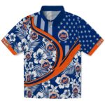 New York Mets Hawaiian Shirt - Custom Floral Wave Blue White 1 custom-new-york-mets-floral-wave-blue-white-hawaiian-shirt-best-selling