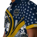 custom-notre-dame-fighting-irish-floral-wave-navy-white-hawaiian-shirt-best-selling