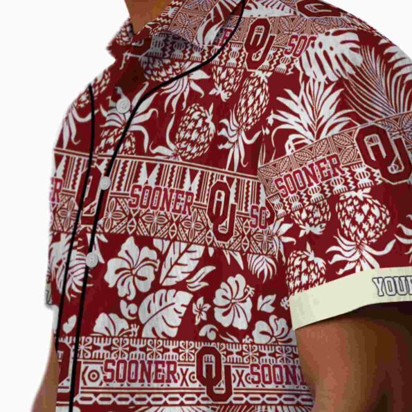 custom-oklahoma-sooners-tribal-stripes-crimson-white-hawaiian-shirt-trendy custom oklahoma sooners tribal stripes crimson white hawaiian shirt trendy