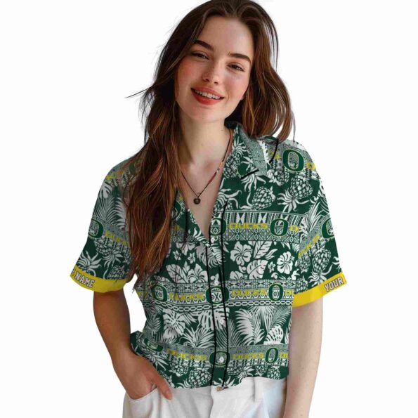custom-oregon-ducks-tribal-stripes-green-white-hawaiian-shirt-latest-model custom oregon ducks tribal stripes green white hawaiian shirt latest model