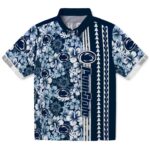 Penn State Nittany Lions Hawaiian Shirt - Custom Hibiscus Arrows Blue White 1 custom-penn-state-nittany-lions-hibiscus-arrows-blue-white-hawaiian-shirt-best-selling
