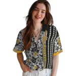 custom-pittsburgh-pirates-hibiscus-arrows-black-white-hawaiian-shirt-best-selling