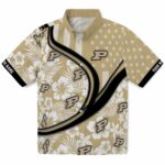 Purdue Boilermakers Hawaiian Shirt - Custom Floral Wave Gold White 1 custom-purdue-boilermakers-floral-wave-gold-white-hawaiian-shirt-best-selling