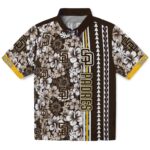 custom-san-diego-padres-hibiscus-arrows-brown-white-hawaiian-shirt-best-selling