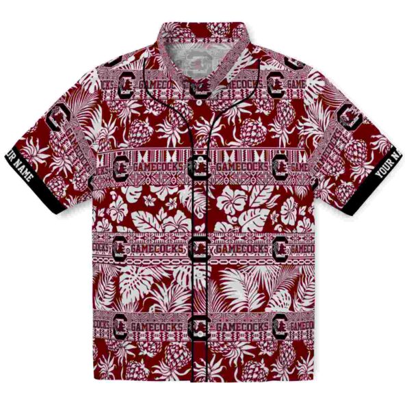 custom-south-carolina-gamecocks-tribal-stripes-garnet-white-hawaiian-shirt-best-selling custom south carolina gamecocks tribal stripes garnet white hawaiian shirt best selling