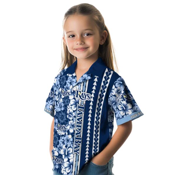 custom-tampa-bay-rays-hibiscus-arrows-navy-white-hawaiian-shirt-premium-grade custom tampa bay rays hibiscus arrows navy white hawaiian shirt premium grade