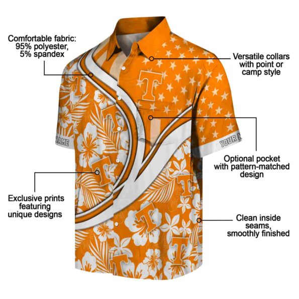 custom-tennessee-volunteers-floral-wave-orange-white-hawaiian-shirt-new-arrival custom tennessee volunteers floral wave orange white hawaiian shirt new arrival