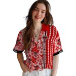 custom-texas-tech-red-raiders-hibiscus-arrows-red-white-hawaiian-shirt-best-selling