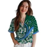 custom-tulane-green-wave-floral-wave-green-white-hawaiian-shirt-best-selling