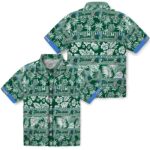 custom-tulane-green-wave-tribal-stripes-green-white-hawaiian-shirt-best-selling