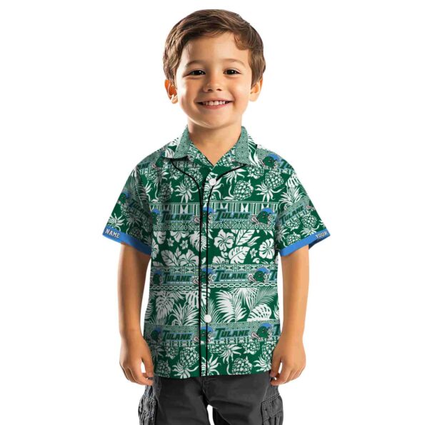 custom-tulane-green-wave-tribal-stripes-green-white-hawaiian-shirt-top-rated custom tulane green wave tribal stripes green white hawaiian shirt top rated