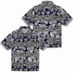 custom-uconn-huskies-tribal-stripes-blue-white-hawaiian-shirt-best-selling