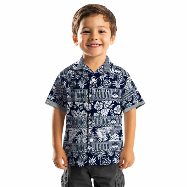 custom-uconn-huskies-tribal-stripes-blue-white-hawaiian-shirt-top-rated custom uconn huskies tribal stripes blue white hawaiian shirt top rated