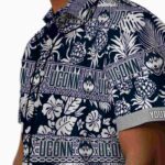 custom-uconn-huskies-tribal-stripes-blue-white-hawaiian-shirt-best-selling