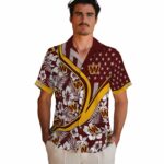 custom-washington-commanders-floral-wave-burgundy-white-hawaiian-shirt-best-selling