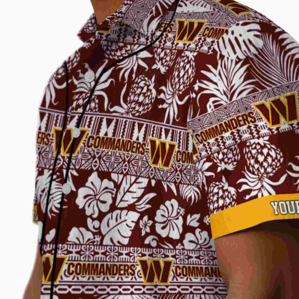 custom-washington-commanders-tribal-stripes-burgundy-white-hawaiian-shirt-trendy custom washington commanders tribal stripes burgundy white hawaiian shirt trendy