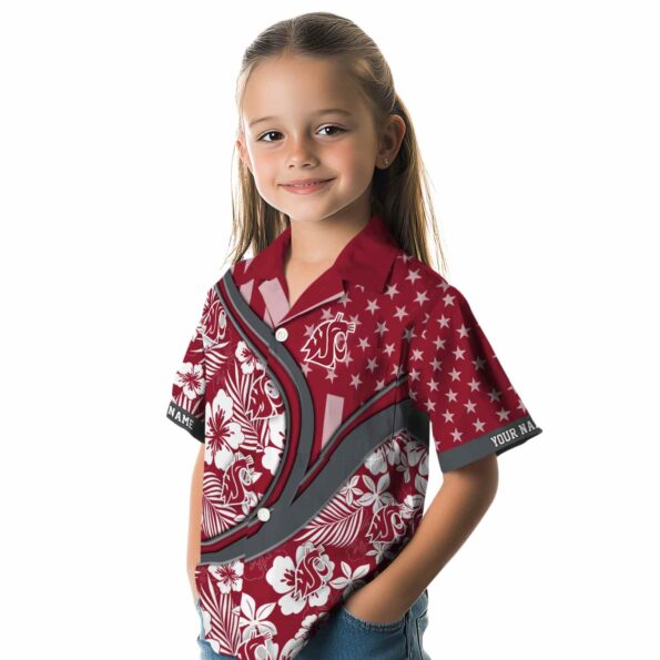 custom-washington-state-cougars-floral-wave-crimson-white-hawaiian-shirt-premium-grade custom washington state cougars floral wave crimson white hawaiian shirt premium grade