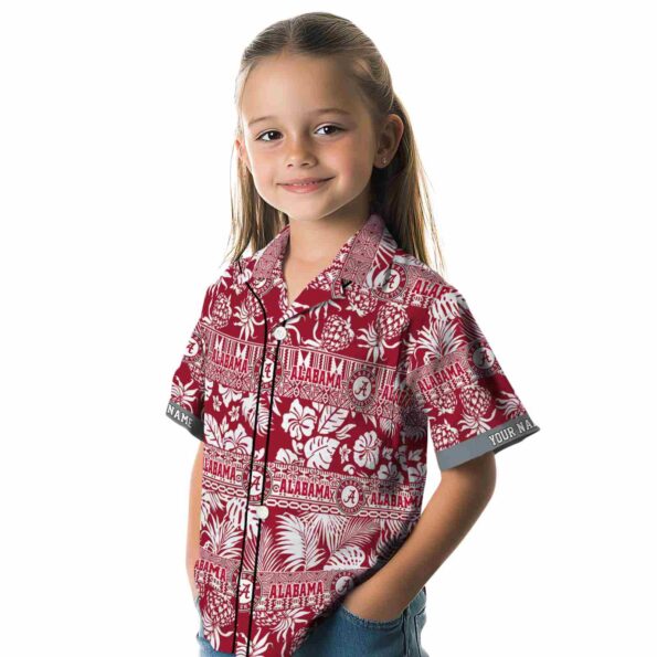 customized-alabama-crimson-tide-tribal-stripes-crimson-white-hawaiian-shirt-premium-grade customized alabama crimson tide tribal stripes crimson white hawaiian shirt premium grade