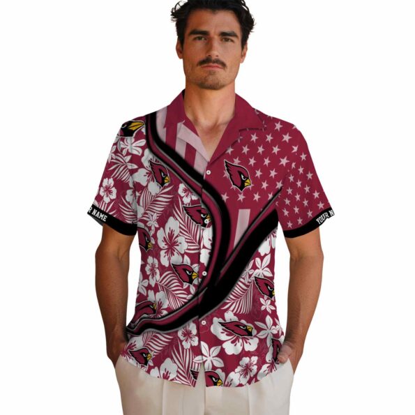 customized-arizona-cardinals-floral-wave-red-white-hawaiian-shirt-fashion-forward customized arizona cardinals floral wave red white hawaiian shirt fashion forward