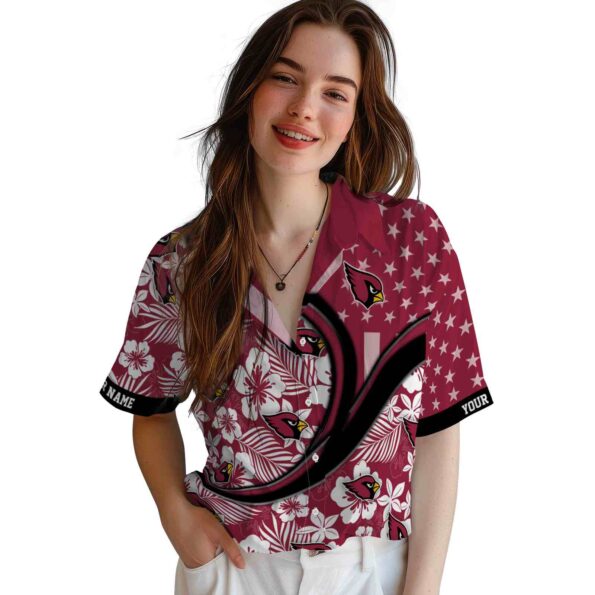 customized-arizona-cardinals-floral-wave-red-white-hawaiian-shirt-latest-model customized arizona cardinals floral wave red white hawaiian shirt latest model