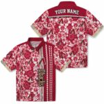 customized-arizona-diamondbacks-hibiscus-arrows-red-white-hawaiian-shirt-best-selling
