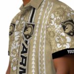 customized-army-black-knights-hibiscus-arrows-gold-white-hawaiian-shirt-best-selling