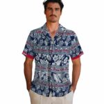 customized-atlanta-braves-tribal-stripes-navy-white-hawaiian-shirt-best-selling