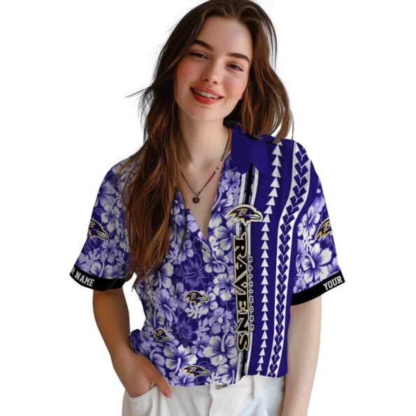 customized-baltimore-ravens-hibiscus-arrows-purple-white-hawaiian-shirt-latest-model customized baltimore ravens hibiscus arrows purple white hawaiian shirt latest model