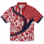 Boston Red Sox Hawaiian Shirt - Customized Floral Wave Red White 1 customized-boston-red-sox-floral-wave-red-white-hawaiian-shirt-best-selling