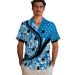 customized-carolina-panthers-floral-wave-blue-white-hawaiian-shirt-best-selling