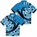 customized-carolina-panthers-floral-wave-blue-white-hawaiian-shirt-best-selling