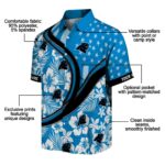 customized-carolina-panthers-floral-wave-blue-white-hawaiian-shirt-best-selling