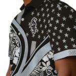 customized-chicago-white-sox-floral-wave-black-white-hawaiian-shirt-best-selling