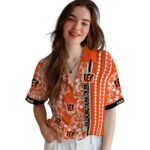 customized-cincinnati-bengals-hibiscus-arrows-orange-white-hawaiian-shirt-best-selling