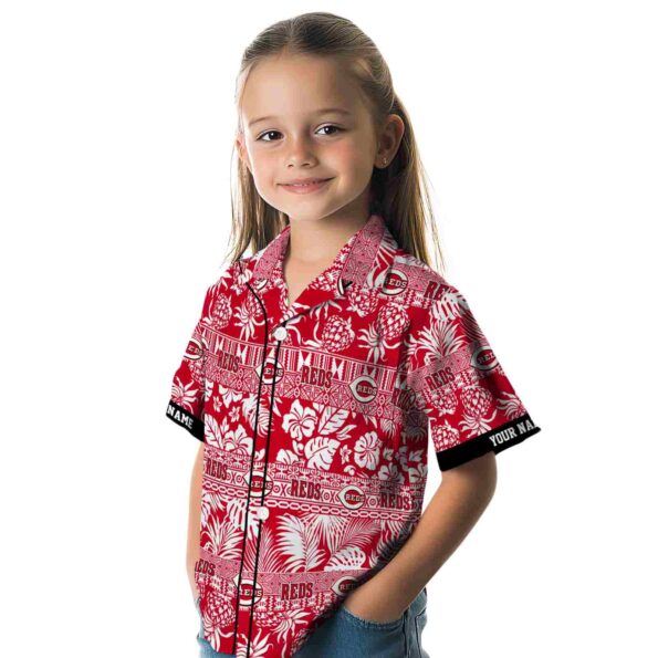 customized-cincinnati-reds-tribal-stripes-red-white-hawaiian-shirt-premium-grade customized cincinnati reds tribal stripes red white hawaiian shirt premium grade