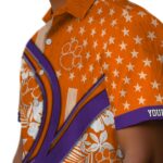 customized-clemson-tigers-floral-wave-orange-white-hawaiian-shirt-best-selling