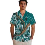 customized-coastal-carolina-chanticleers-floral-wave-green-white-hawaiian-shirt-best-selling