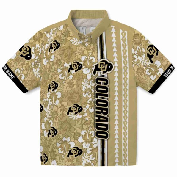 customized-colorado-buffaloes-hibiscus-arrows-gold-white-hawaiian-shirt-best-selling customized colorado buffaloes hibiscus arrows gold white hawaiian shirt best selling