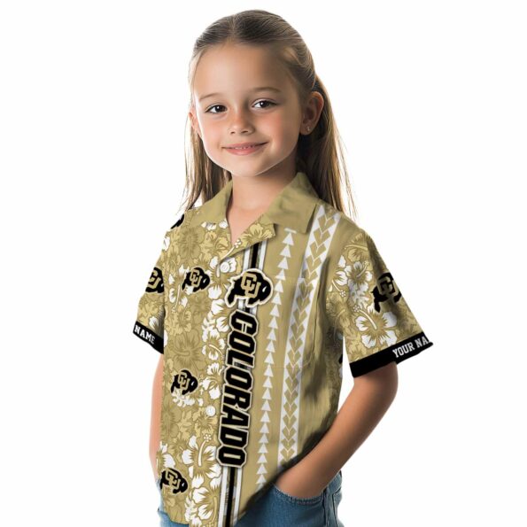 customized-colorado-buffaloes-hibiscus-arrows-gold-white-hawaiian-shirt-premium-grade customized colorado buffaloes hibiscus arrows gold white hawaiian shirt premium grade