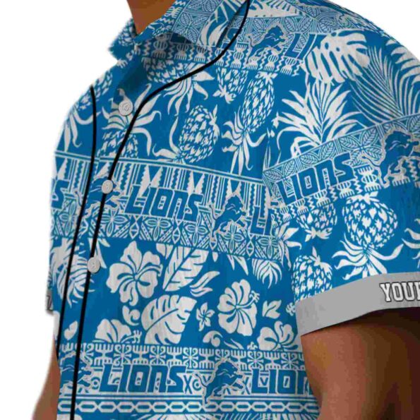 customized-detroit-lions-tribal-stripes-blue-white-hawaiian-shirt-trendy customized detroit lions tribal stripes blue white hawaiian shirt trendy